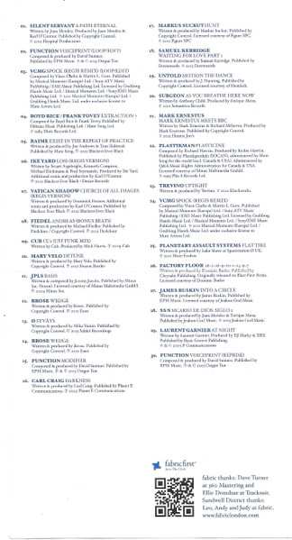 CD Sandwell District: Fabric 69