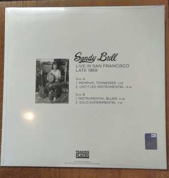 LP Sandy Bull: Live In San Francisco Late 1969