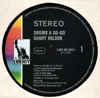 LP Sandy Nelson: Drums À Go-Go