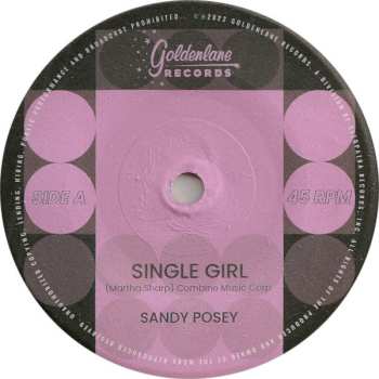 SP Sandy Posey: Single Girl / I Will Follow Him CLR | LTD