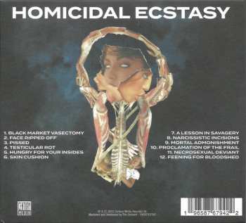 CD Sanguisugabogg: Homicidal Ecstasy DIGI