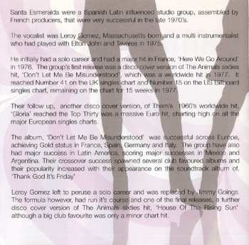 CD Santa Esmeralda: Gloria