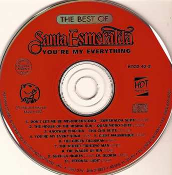 CD Santa Esmeralda: The Best Of Santa Esmeralda - You're My Everything