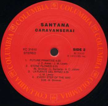 LP Santana: Caravanserai