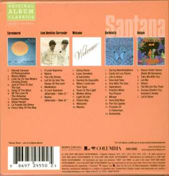 5CD/Dobozkészlet Santana: Original Album Classics