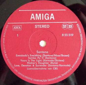 LP Santana: Santana
