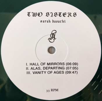2LP Sarah Davachi: Two Sisters CLR | LTD