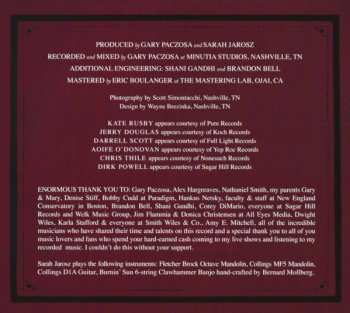 CD Sarah Jarosz: Build Me Up From Bones