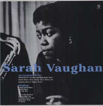 LP Sarah Vaughan: Sarah Vaughan With Clifford Brown LTD