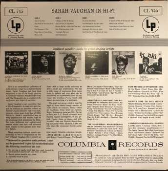 2LP Sarah Vaughan: Sarah Vaughan In Hi-Fi LTD