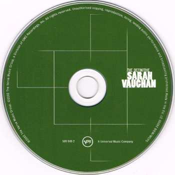 CD Sarah Vaughan: The Definitive Sarah Vaughan