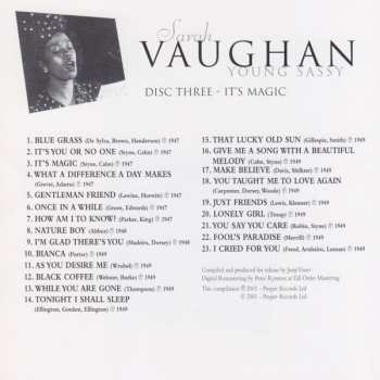 4CD Sarah Vaughan: Young Sassy