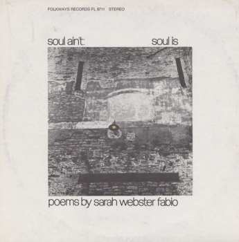 Album Sarah Webster Fabio: Soul Ain't: Soul Is