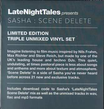 3LP Sasha: Scene Delete LTD