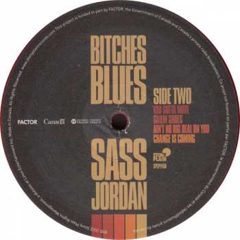 LP Sass Jordan: Bitches Blues