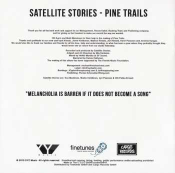 CD Satellite Stories: Pine Trails