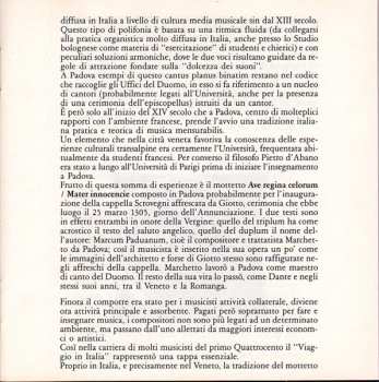 CD Sator Musicæ: Musicalis Scientia (Il Canto Goliardico Nel Medioevo)
