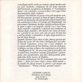 CD Sator Musicæ: Musicalis Scientia (Il Canto Goliardico Nel Medioevo)