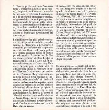 CD Sator Musicæ: Musicalis Scientia (Il Canto Goliardico Nel Medioevo)