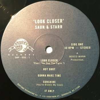 LP Saun & Starr: Look Closer