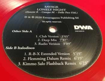 LP Savage: Lonely Night  CLR