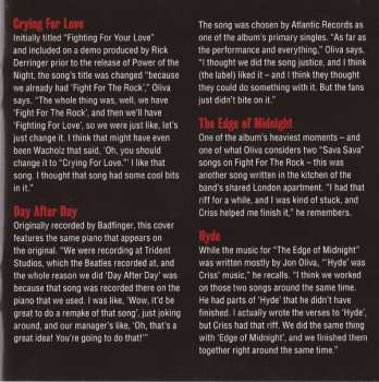 CD Savatage: Fight For The Rock DIGI