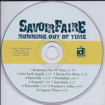 CD SavoirFaire: Running Out Of Time