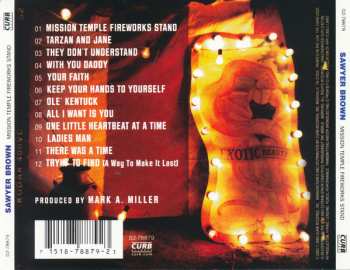 CD Sawyer Brown: Mission Temple Fireworks Stand