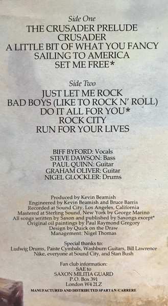 CD Saxon: Crusader