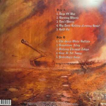 LP Saxon: Dogs Of War CLR | LTD | NUM