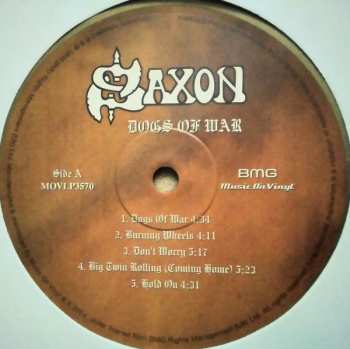 LP Saxon: Dogs Of War CLR | LTD | NUM