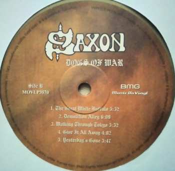 LP Saxon: Dogs Of War CLR | LTD | NUM