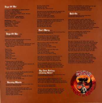 LP Saxon: Dogs Of War CLR | LTD | NUM
