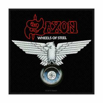 Merch Saxon: Felvarró Wheels Of Steel 