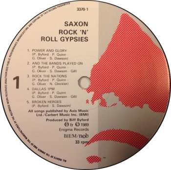 LP Saxon: Rock 'N Roll Gypsies