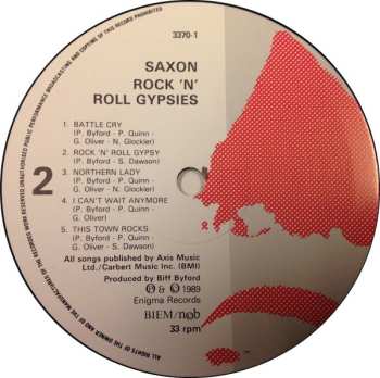 LP Saxon: Rock 'N Roll Gypsies