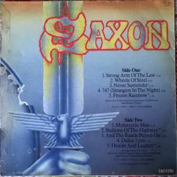 LP Saxon: Strong Arm Metal