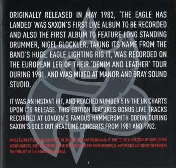 CD Saxon: The Eagle Has Landed (Live)