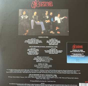 2LP Saxon: Wheels Of Steel CLR | LTD