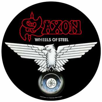 Merch Saxon: Hátfelvarró Wheels Of Steel