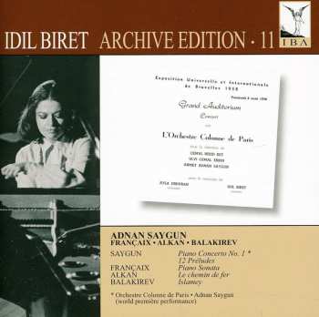 Album Jean Françaix: Piano Concerto No. 1 - 12 Preludes / Piano Sonata / Le Chemin De Fer / Islamey
