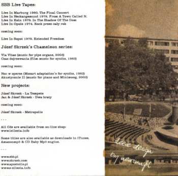 CD SBB: Live In Opole 1974. Rock Przez Cały Rok