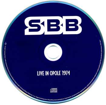 CD SBB: Live In Opole 1974. Rock Przez Cały Rok
