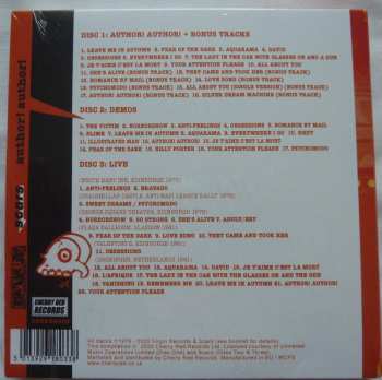 3CD/Dobozkészlet Scars: Author! Author!