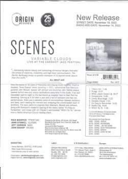 CD Scenes: Variable Clouds (Live At The Earshot Jazz Festival)