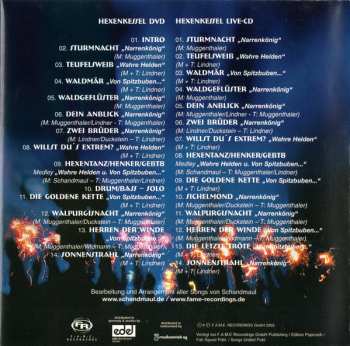 2CD/2DVD/Dobozkészlet Schandmaul: Live CD & DVD Doppelpackage - Hexenkessel & Kunststück