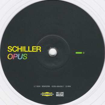 2LP Schiller: Opus CLR | LTD | NUM