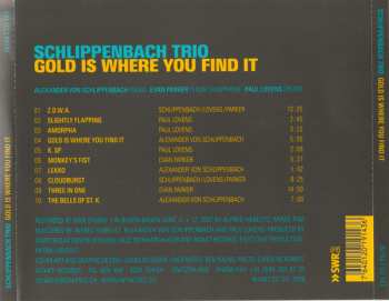 CD Alexander von Schlippenbach Trio: Gold Is Where You Find It