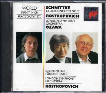 CD The London Symphony Orchestra: Cello Concerto No. 2 - In Memoriam...