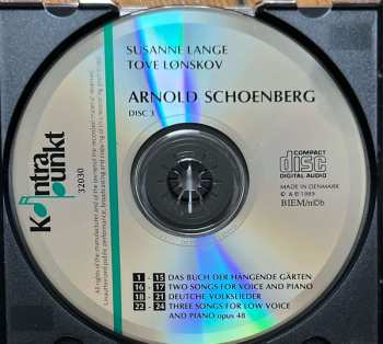 3CD Arnold Schoenberg: Arnold Schoenberg • Complete Lieder